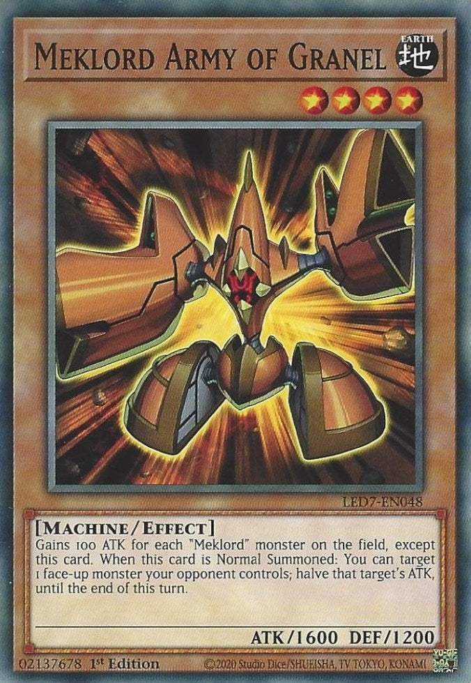 Meklord Army of Granel (LED7-EN048) [LED7]