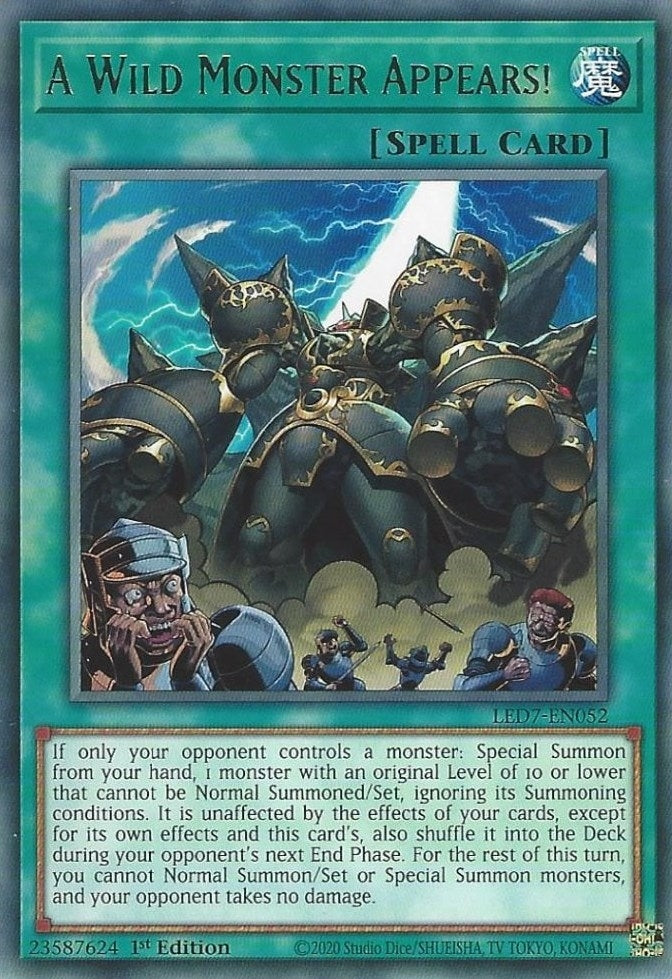 A Wild Monster Appears (LED7-EN052) [LED7]