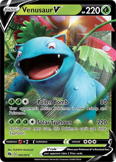 Venusaur V (01/73) [CHP]
