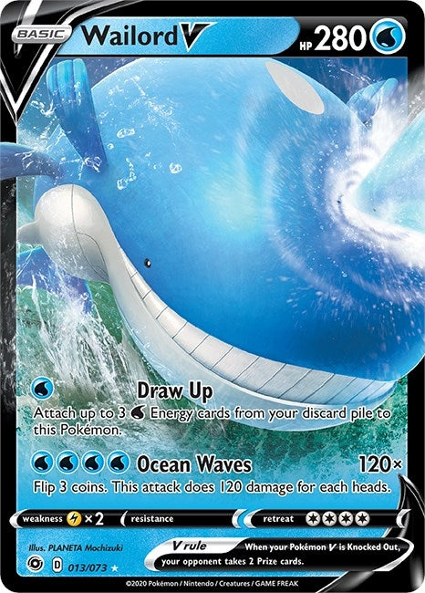 Wailord V (13/73) [CHP]