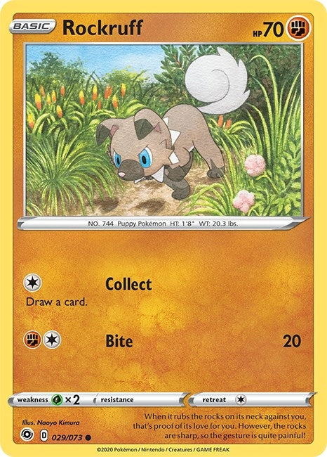 Rockruff (29/73) [CHP]