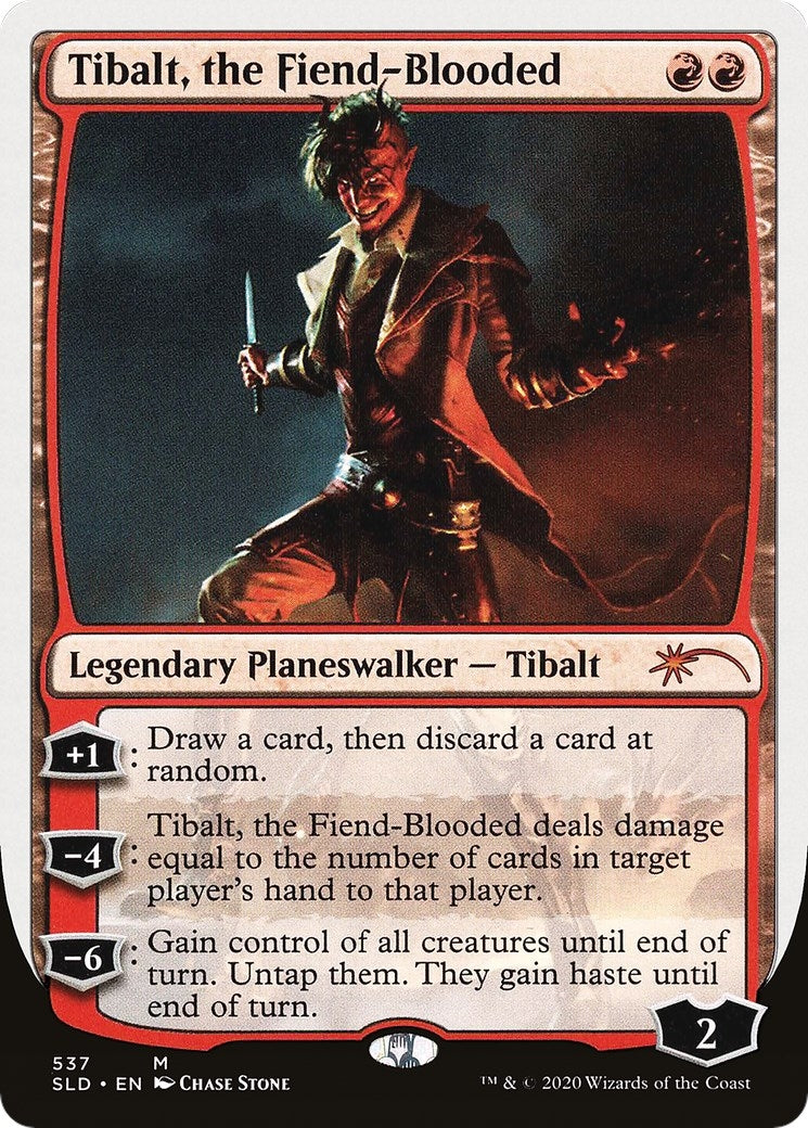 Tibalt the Fiend Blooded WB (537) [SLD]