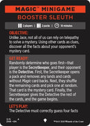 Magic Minigame Booster Sleuth (3) [ZNR]
