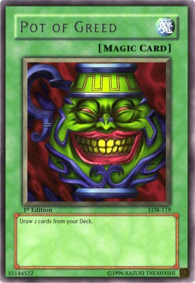Pot of Greed (LOB-119) [LOB]