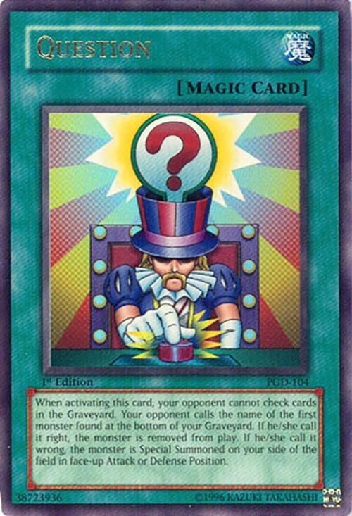 Question (PGD-104)