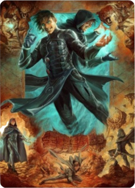 Jace Mirror Mage Art Card 2 81 (2) [ASZNR]