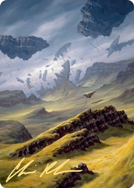 Plains Art Card 9 81 Gold Stamped Signature (9) [ASZNR]