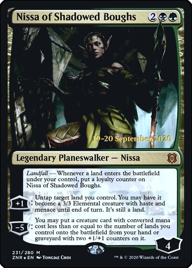 Nissa of Shadowed Boughs (231) [PRE]