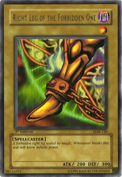 Right Leg of the Forbidden One (LOB-120) [LOB]