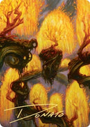 Grove of the Burnwillows Art Card Gold Stamped Signature (34) [ASZNR]