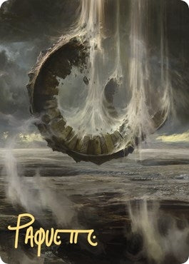 Wasteland Art Card Gold Stamped Signature (36) [ASZNR]