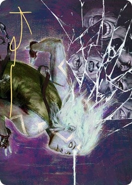 Anticognition Art Card Gold Stamped Signature (46) [ASZNR]
