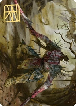 Highborn Vampire Art Card Gold Stamped Signature (55) [ASZNR]