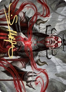 Malakir Blood Priest Art Card Gold Stamped Signature (56) [ASZNR]
