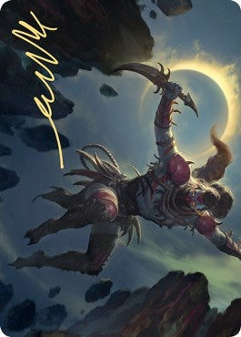 Nighthawk Scavenger Art Card Gold Stamped Signature (58) [ASZNR]