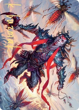 Scion of the Swarm Art Card Gold Stamped Signature (59) [ASZNR]