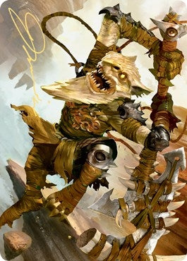 Teeterpeak Ambusher Art Card Gold Stamped Signature (67) [ASZNR]