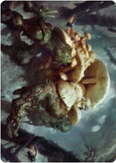 Swarm Shambler Art Card [Zendikar Rising Art Series]