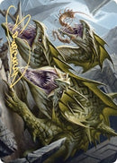 Grakmaw, Skyclave Ravager Art Card (Gold-Stamped Signature) [Zendikar Rising Art Series]
