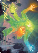 Omnath Locus of Creation Art Card Gold Stamped Signature (78) [ASZNR]