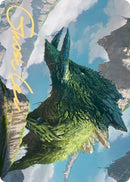 Yasharn Implacable Earth Art Card Gold Stamped Signature (81) [ASZNR]