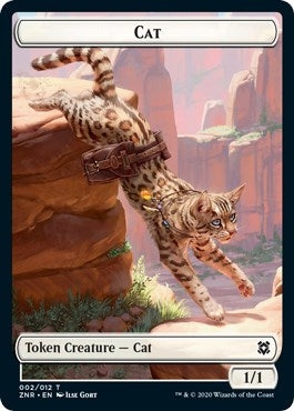 Cat Construct Double sided Token () [ZNR]