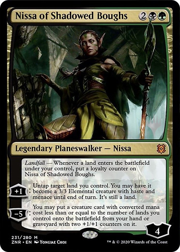 Nissa of Shadowed Boughs (231) [PPZNR]