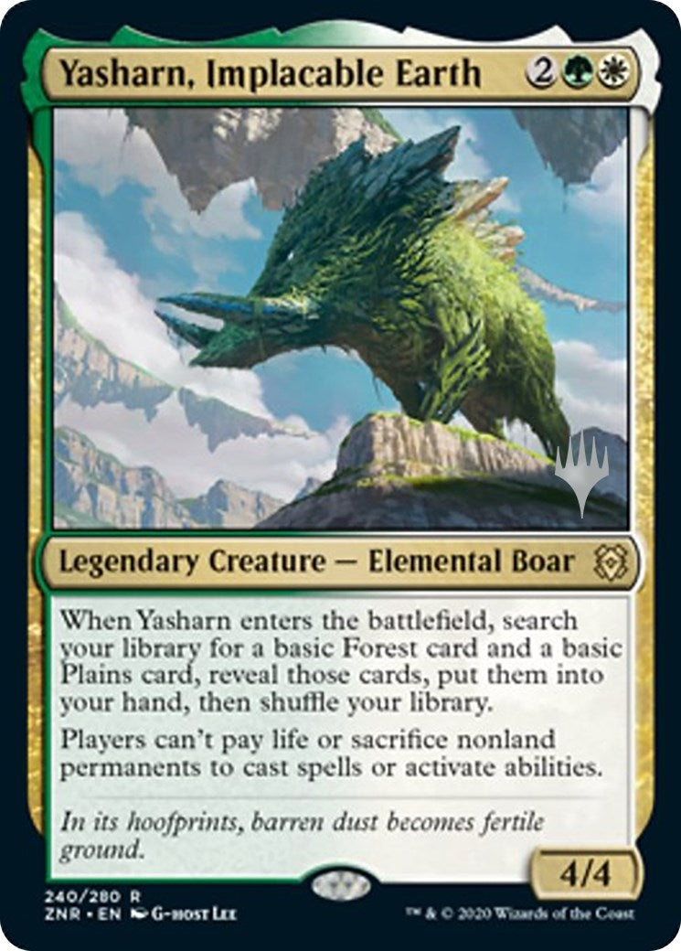 Yasharn Implacable Earth (240) [PPZNR]