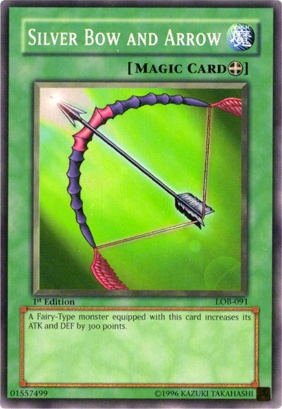 Silver Bow and Arrow (LOB-091) [LOB]