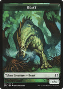 Beast Saproling Double sided Token [ZNC]