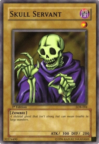 Skull Servant (LOB-004) [LOB]