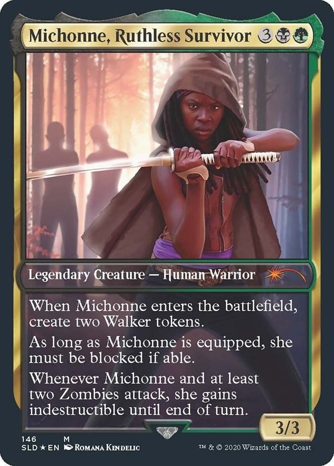 Michonne, Ruthless Survivor [Secret Lair Drop Series]