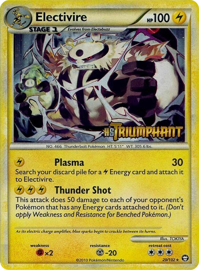 Electivire 20 102 Prerelease (20/102) [PR]
