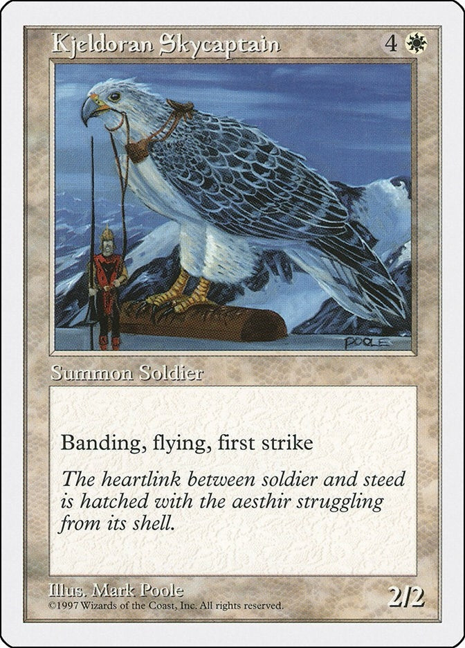 Kjeldoran Skycaptain [5ED]