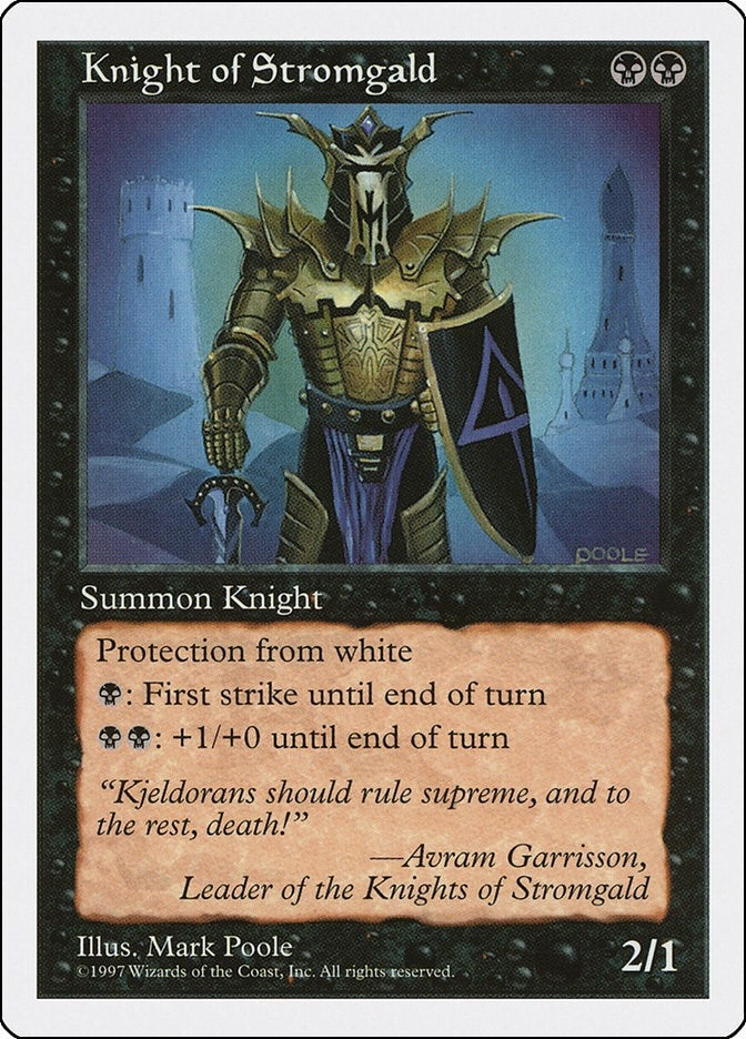 Knight of Stromgald [5ED]