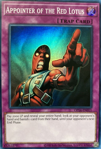 Appointer of the Red Lotus (OP14-EN011) [OP14]