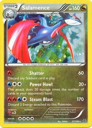 Salamence 57 108 Cosmos Holo (057/108) [BLE]