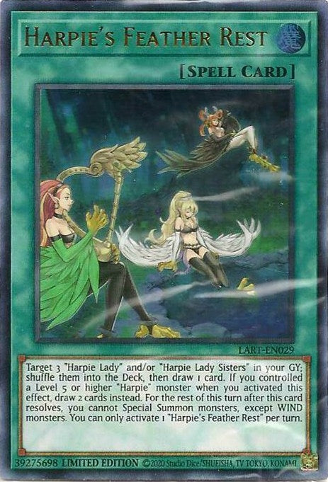 Harpies Feather Rest (LART-EN029) [LART]