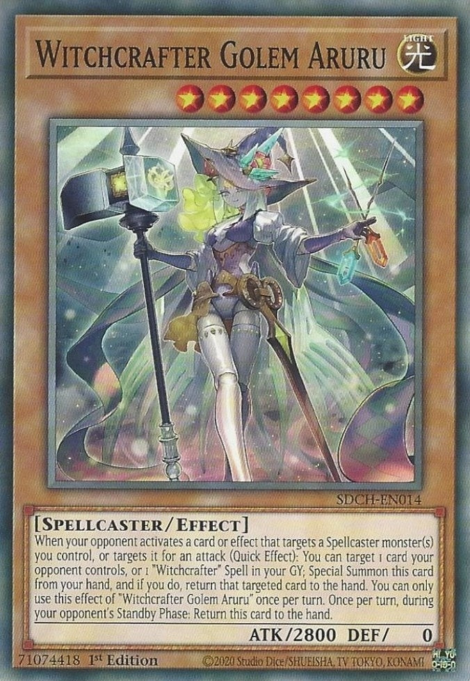 Witchcrafter Golem Aruru (SDCH-EN014) [SDCH]