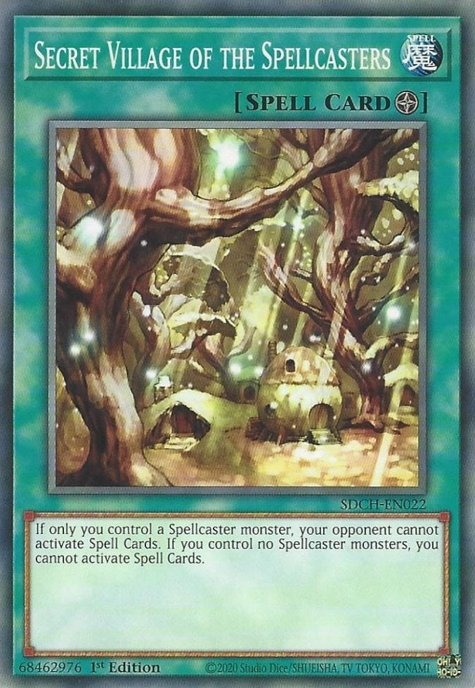 Secret Village of the Spellcasters (SDCH-EN022) [SDCH]