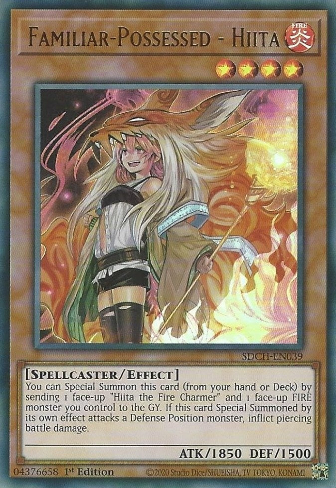 Familiar Possessed Hiita Alternate Art (SDCH-EN039) [SDCH]
