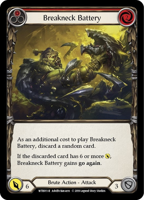Breakneck Battery Red (WTR011) [WTR]