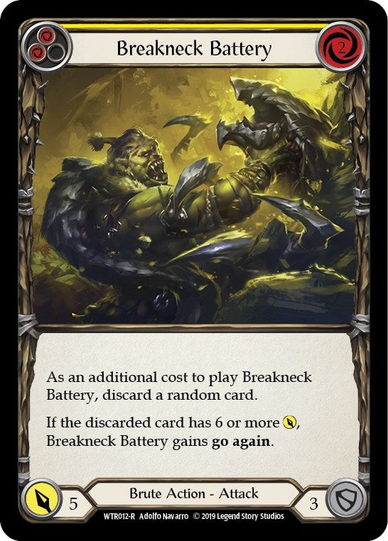 Breakneck Battery Yellow (WTR012) [WTR]