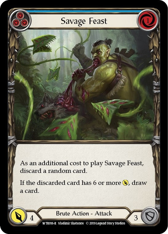 Savage Feast Blue (WTR016) [WTR]