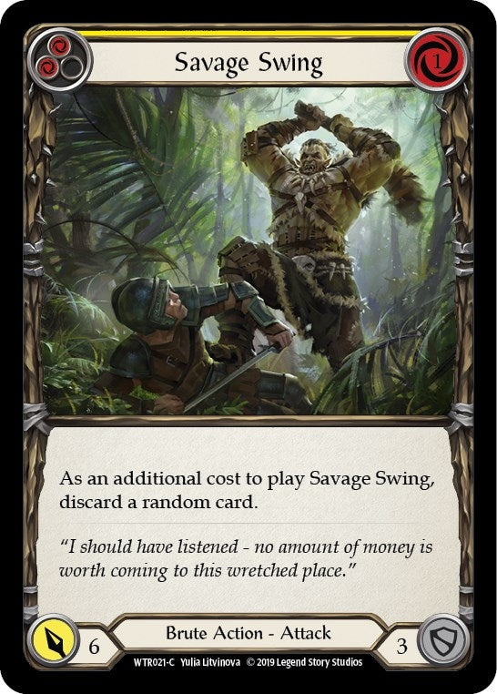 Savage Swing Yellow (WTR021) [WTR]