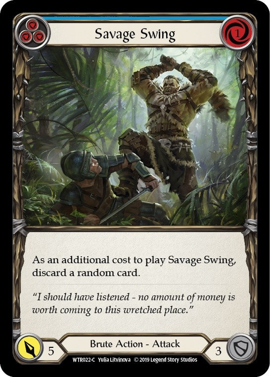 Savage Swing Blue (WTR022) [WTR]
