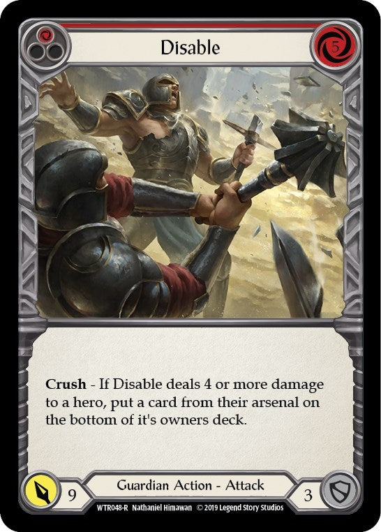 Disable Red (WTR048) [WTR]