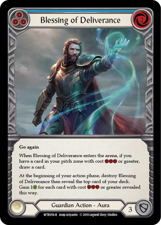 Blessing of Deliverance Blue (WTR056) [WTR]