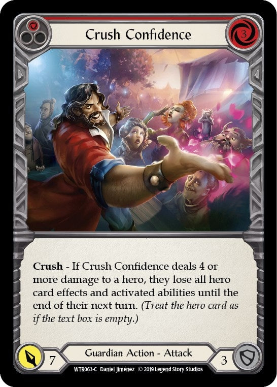 Crush Confidence Red (WTR063) [WTR]