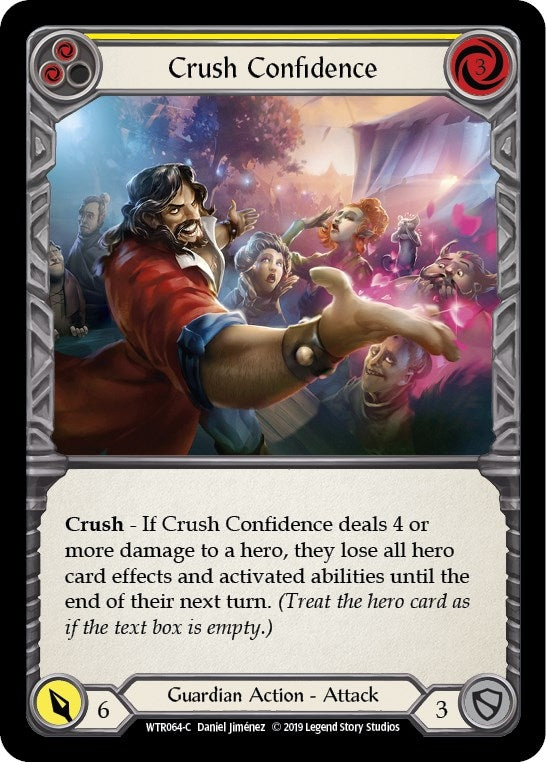 Crush Confidence Yellow (WTR064) [WTR]